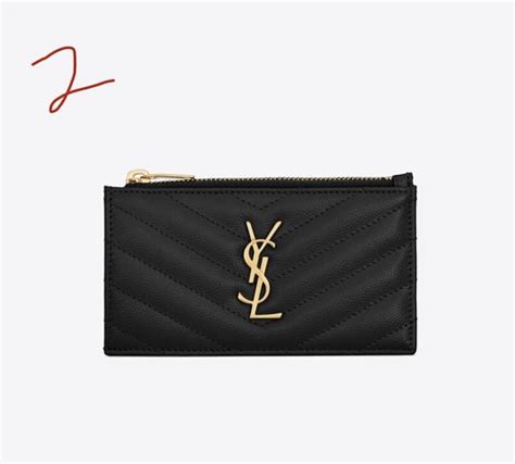 Help me pick a YSL cardholder to go with my YSL bag : 